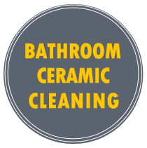 bathroom ceramic cleaning